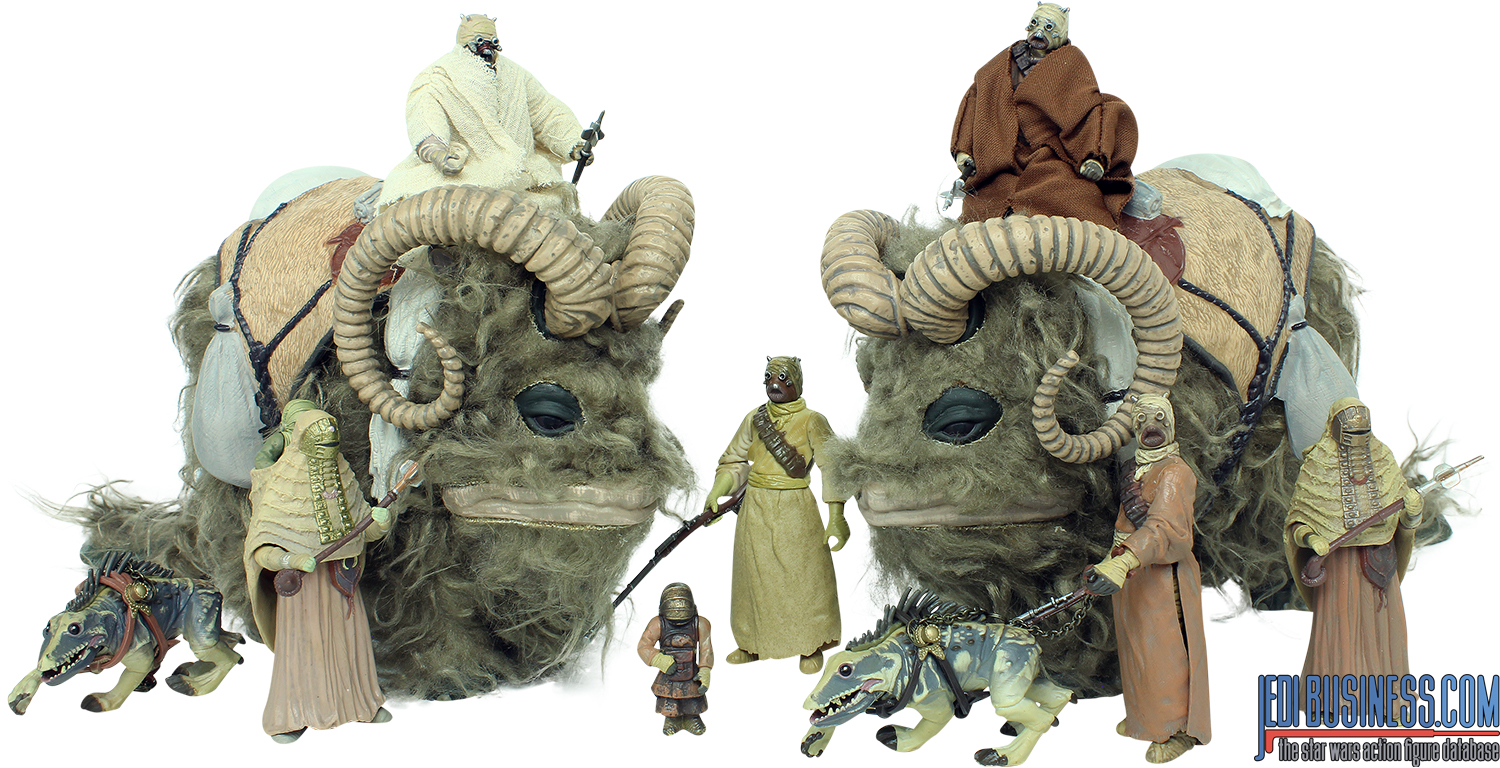 Massiff Bantha With Tusken Raiders 5-Pack #2