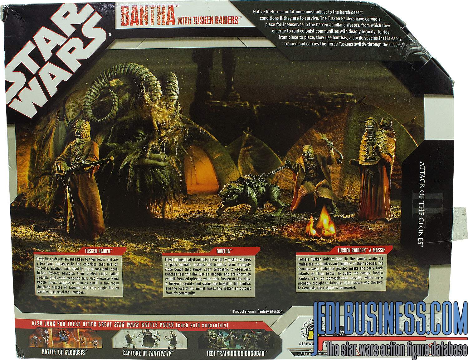 Massiff Bantha With Tusken Raiders 5-Pack #2