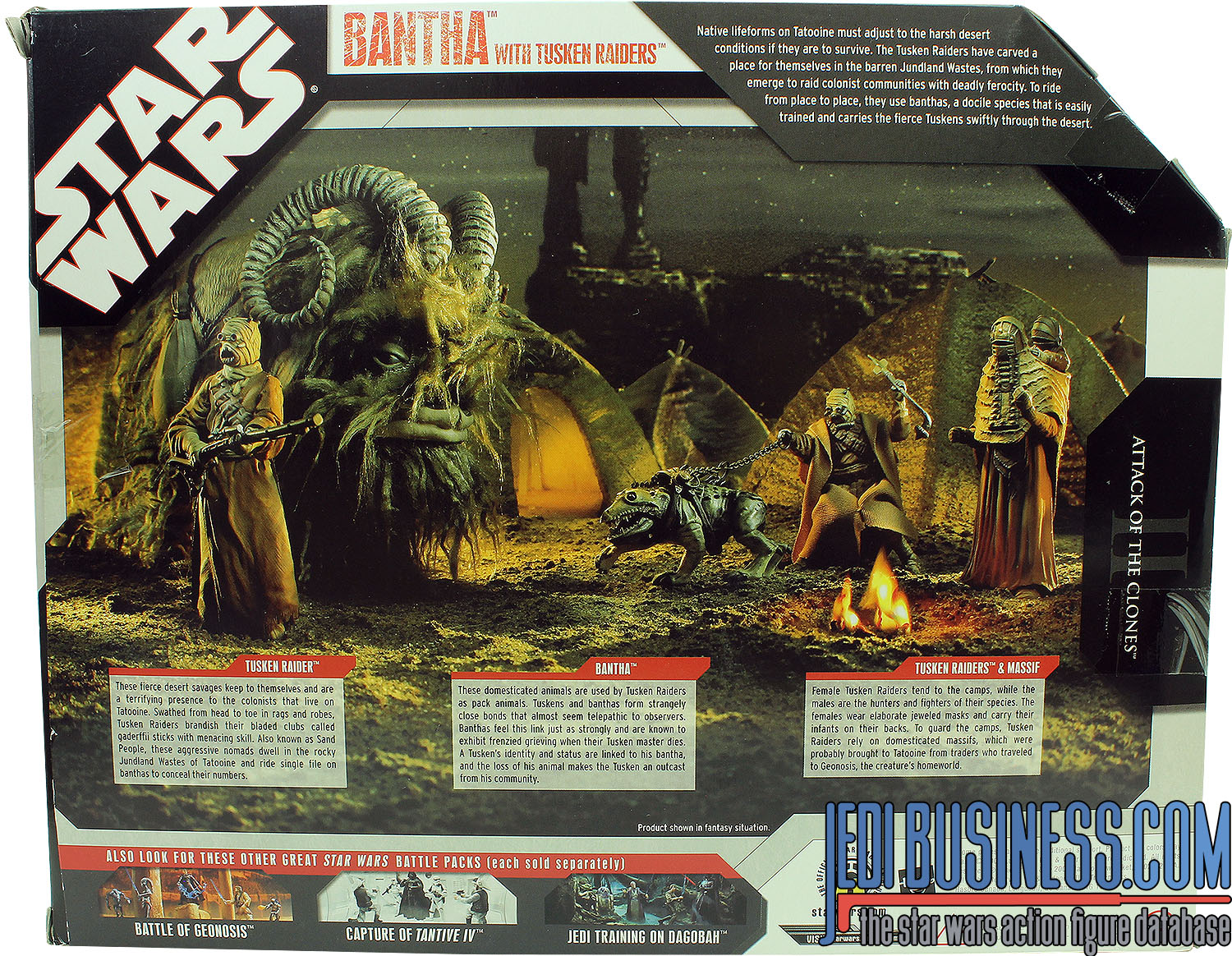 Massiff Bantha With Tusken Raiders 5-Pack #1