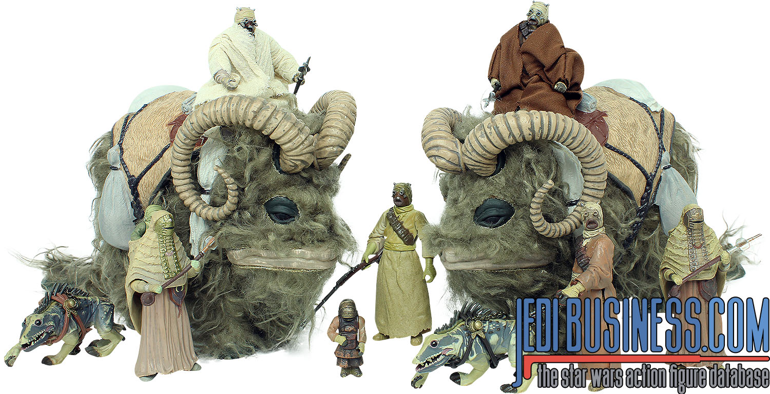Massiff Bantha With Tusken Raiders 5-Pack #1