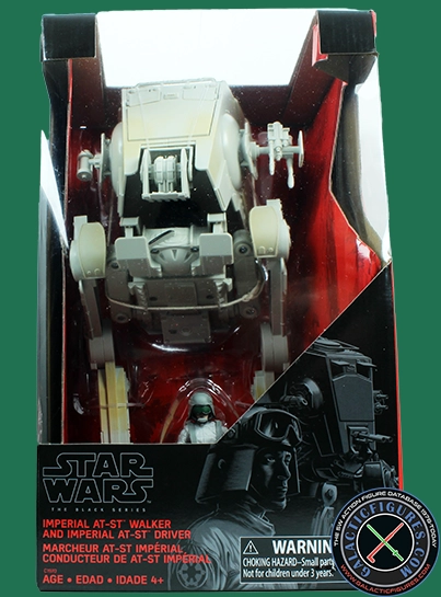 AT-ST Driver With AT-ST Vehicle The Black Series 3.75"