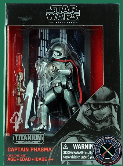 Captain Phasma The Force Awakens Titanium Series The Black Series 3.75"