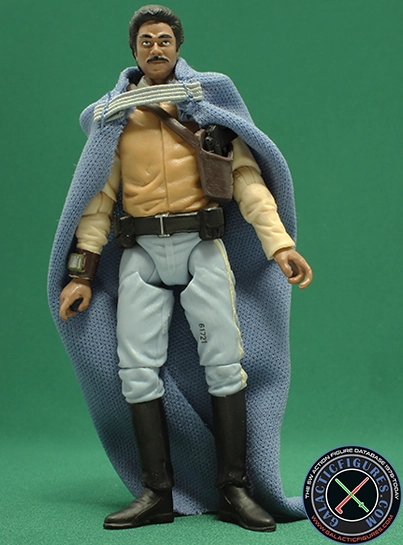 Lando Calrissian figure, blackthree