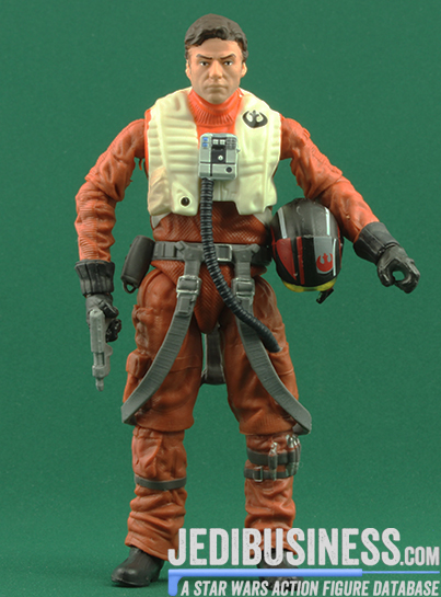 Poe Dameron figure, blackthree