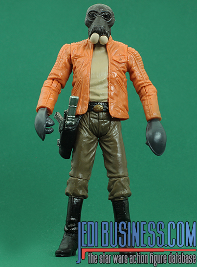 Ponda Baba figure, blackthree