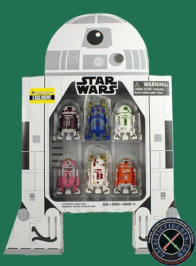 R2-C2 Entertainment Earth 6-Pack The Black Series 3.75"