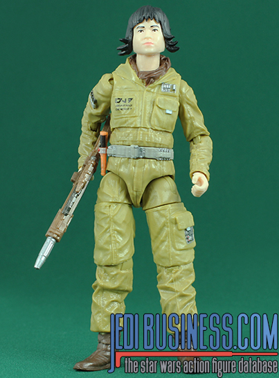 Rose Tico figure, blackthree