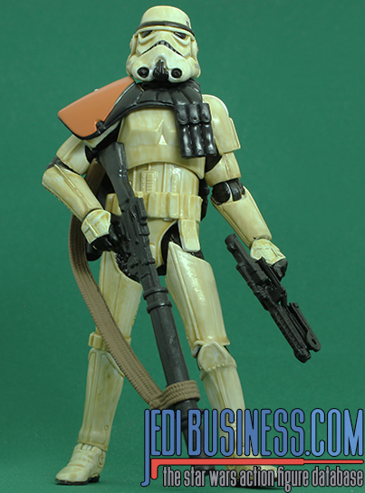 Sandtrooper figure, blackthree