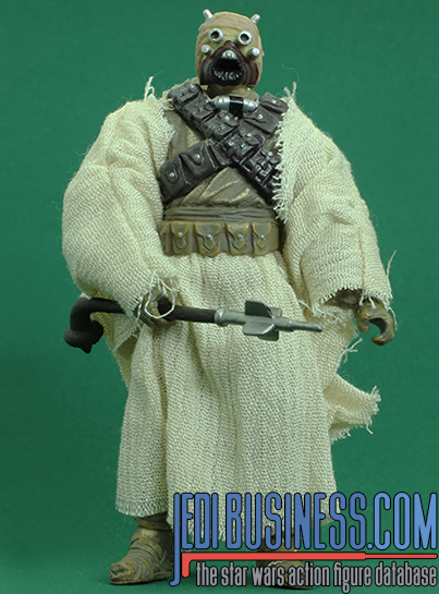 Tusken Raider figure, blackthree