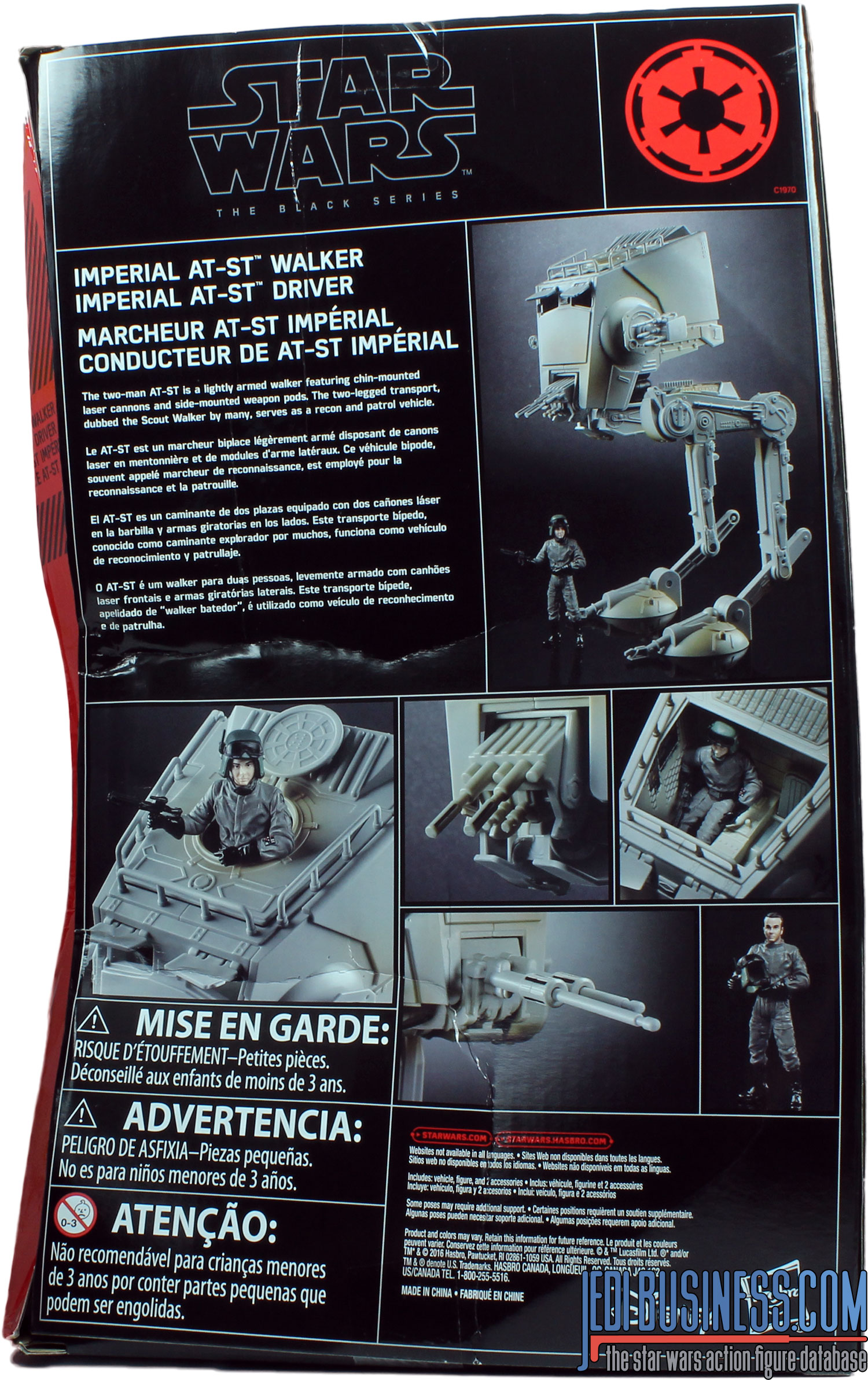 AT-ST Driver With AT-ST Vehicle