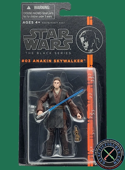 Anakin Skywalker Attack Of The Clones The Black Series 3.75"