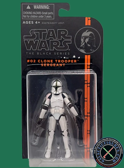 Clone Trooper Sergeant Attack Of The Clones The Black Series 3.75"