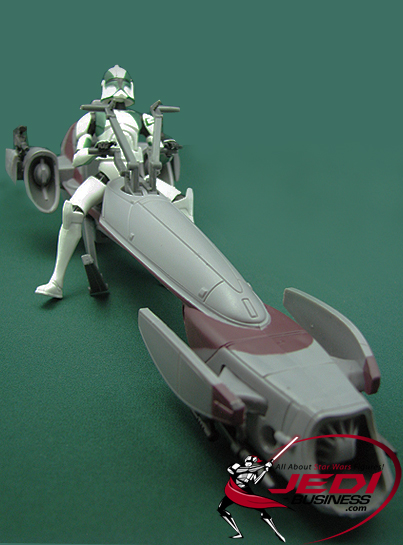 Clone Trooper Buzz With Speeder Bike The Clone Wars Collection