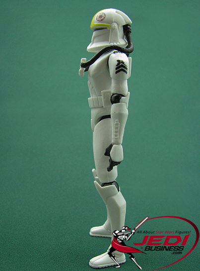 Clone Trooper Pilot With Republic Attack Shuttle The Clone Wars Collection