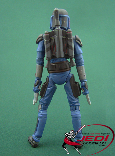 Mandalorian Warrior With Mandalorian Speeder The Clone Wars Collection
