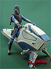 Mandalorian Warrior, With Mandalorian Speeder figure