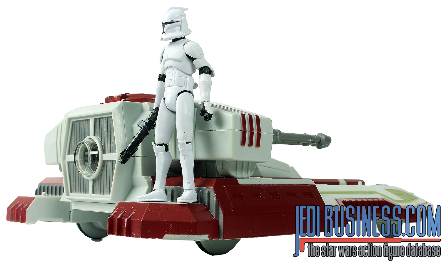 Clone Trooper With RC Republic Fighter Tank