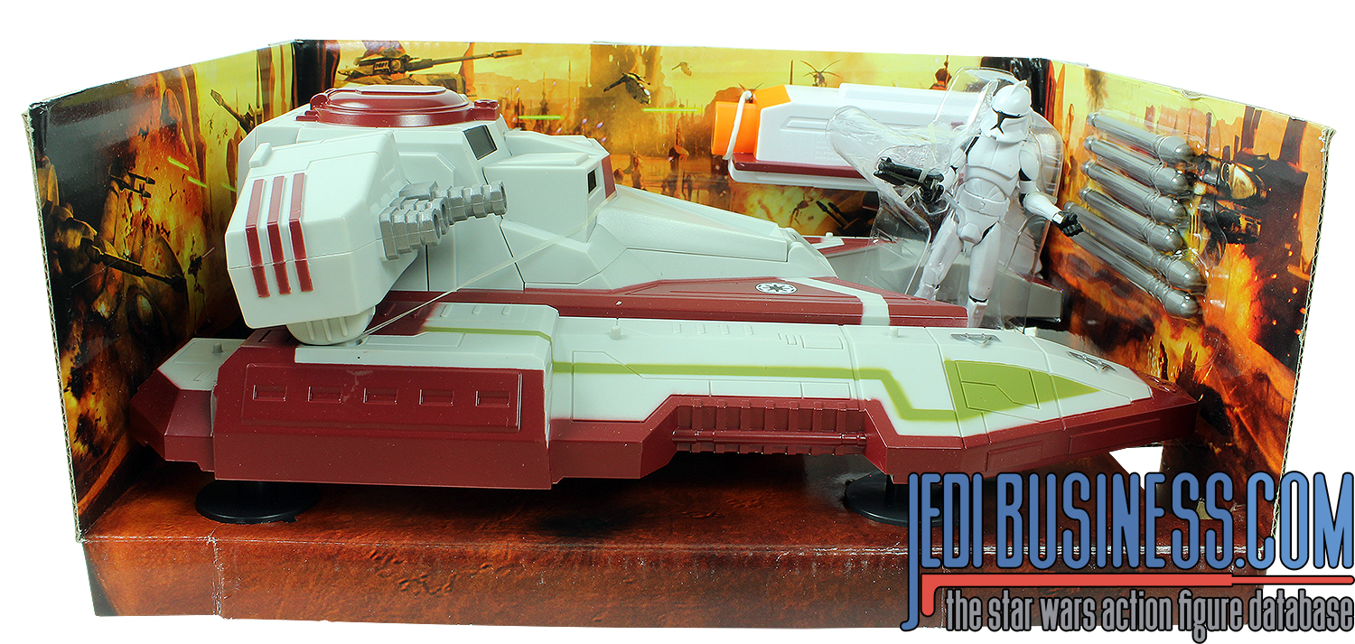 Clone Trooper With RC Republic Fighter Tank