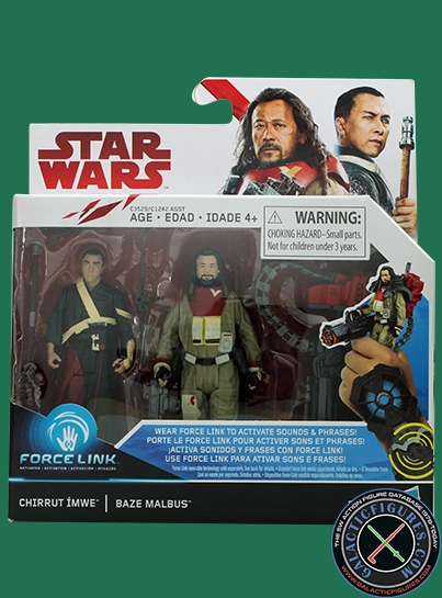Chirrut Îmwe 2-Pack #3 With Baze Malbus The Last Jedi Collection