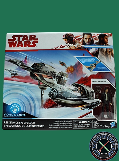Poe Dameron With Ski Speeder The Last Jedi Collection