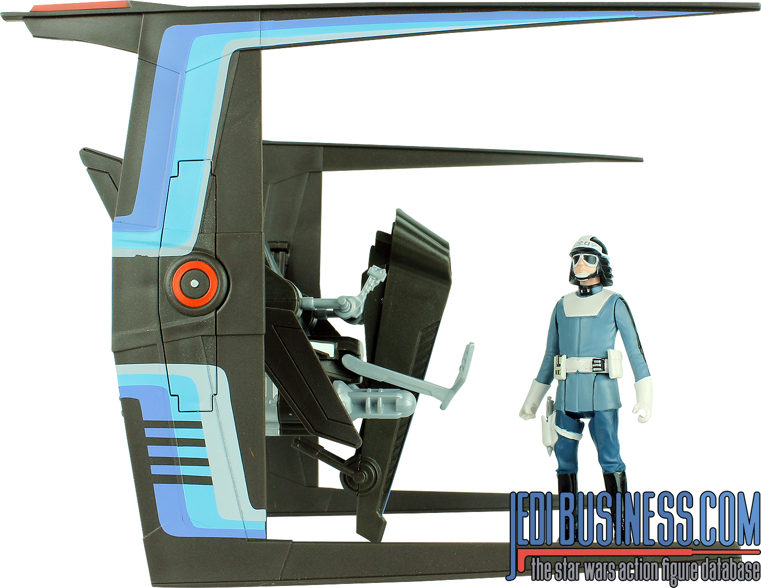 Canto Bight Police Officer With Canto Bight Police Speeder