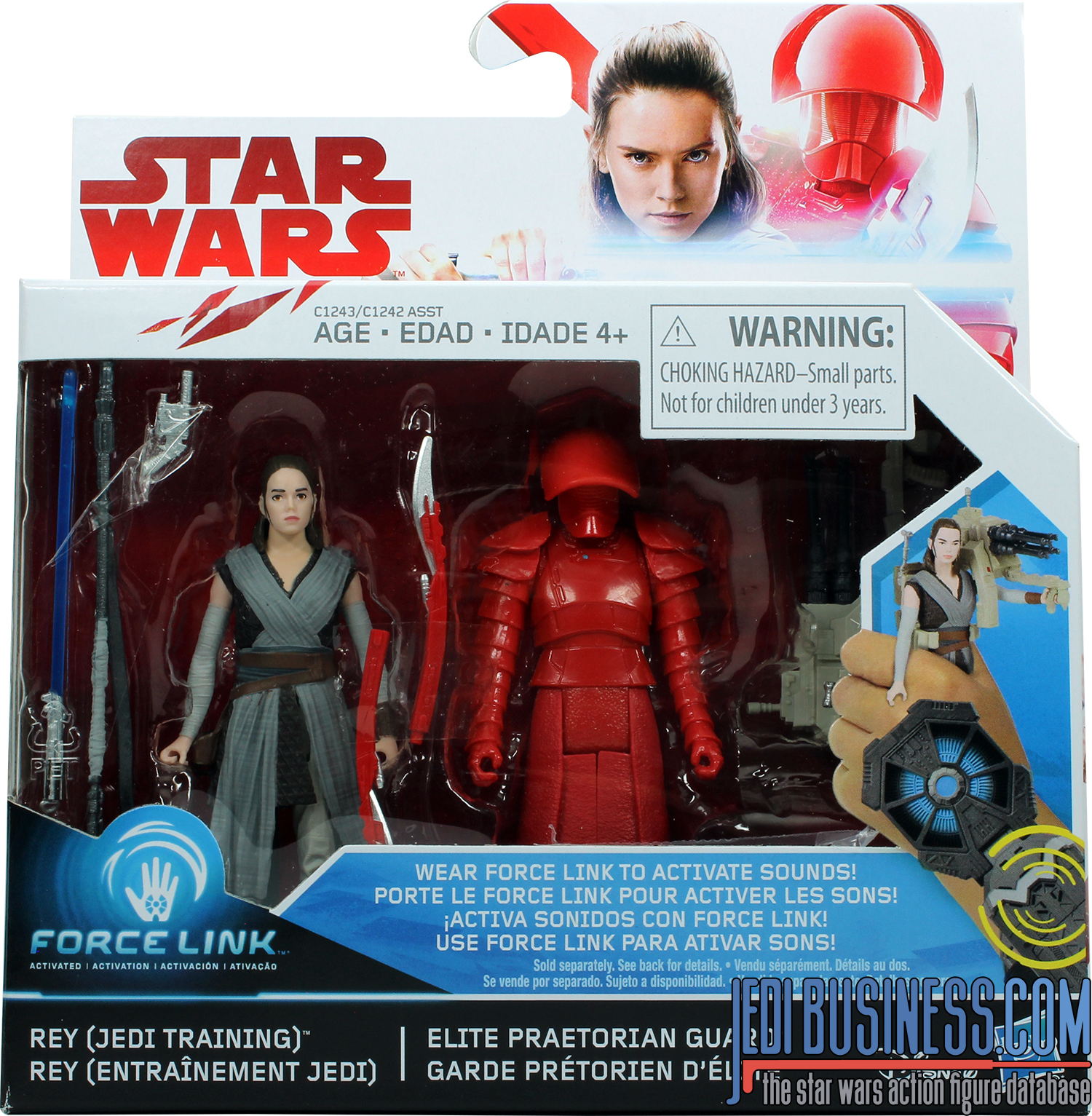 Elite Praetorian Guard 2-Pack #1 With Rey (Jedi Training)