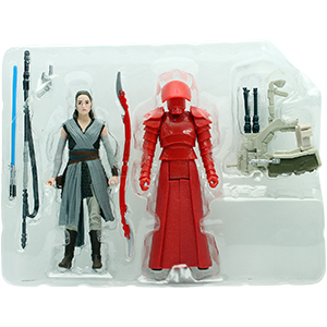 Elite Praetorian Guard 2-Pack #1 With Rey (Jedi Training)