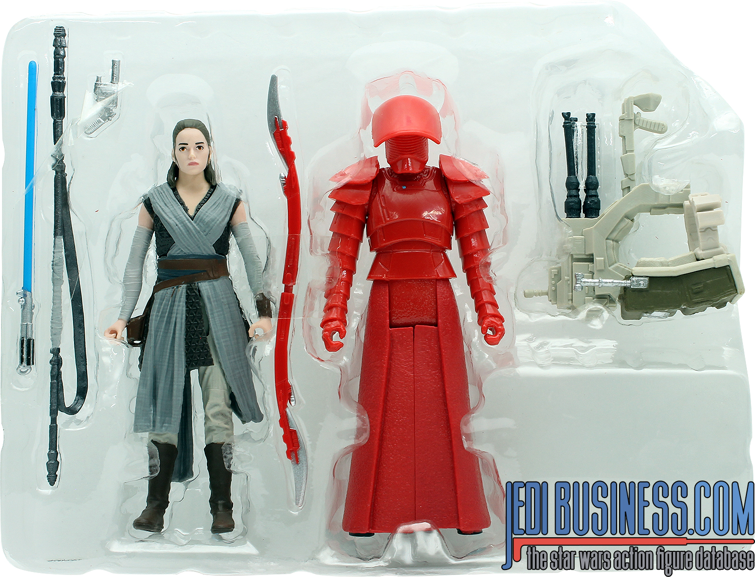 Elite Praetorian Guard 2-Pack #1 With Rey (Jedi Training)