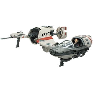 Poe Dameron With Ski Speeder