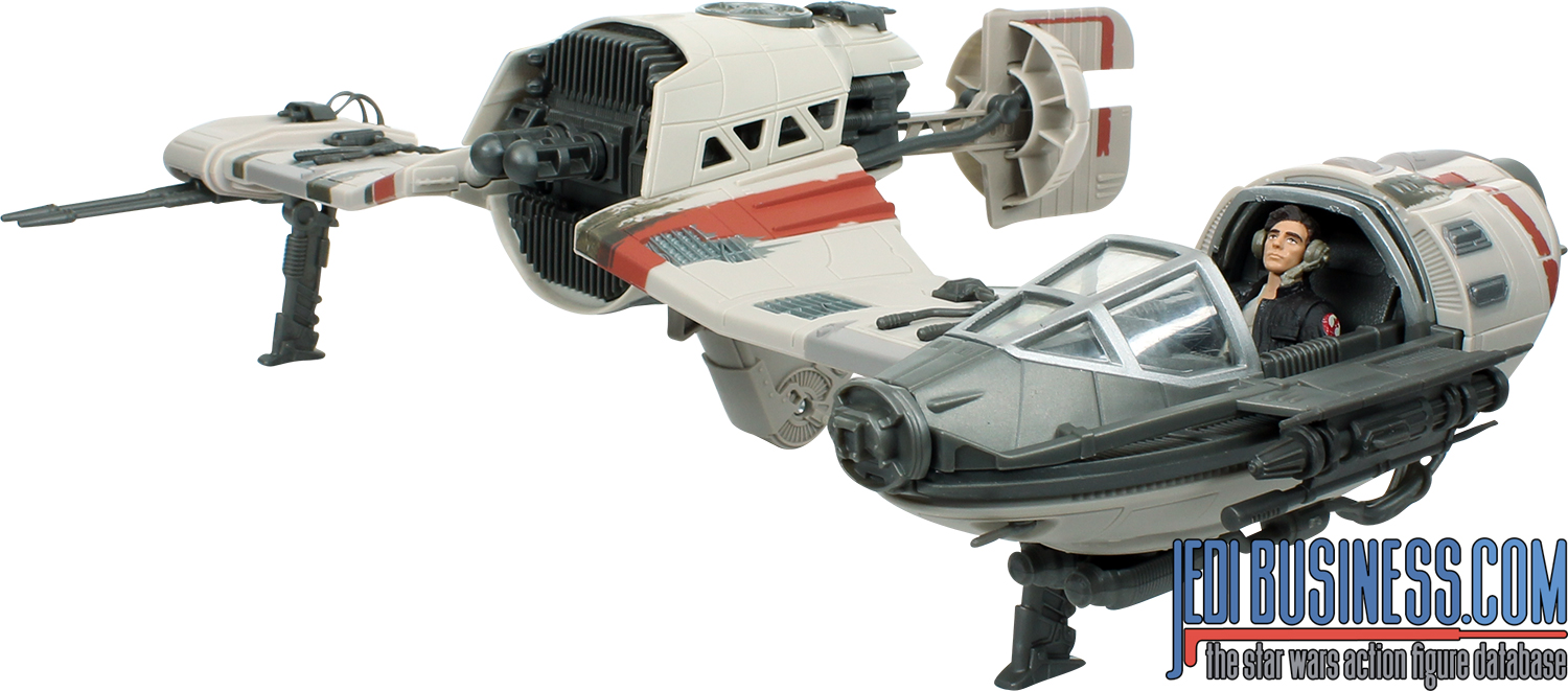 Poe Dameron With Ski Speeder