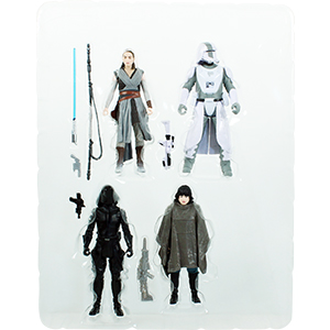 Rey Battle On Crait 4-Pack