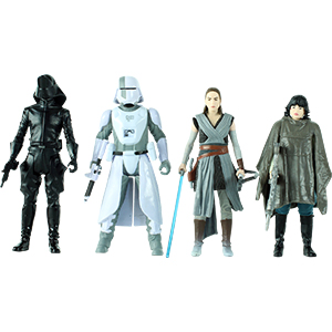 Rey Battle On Crait 4-Pack