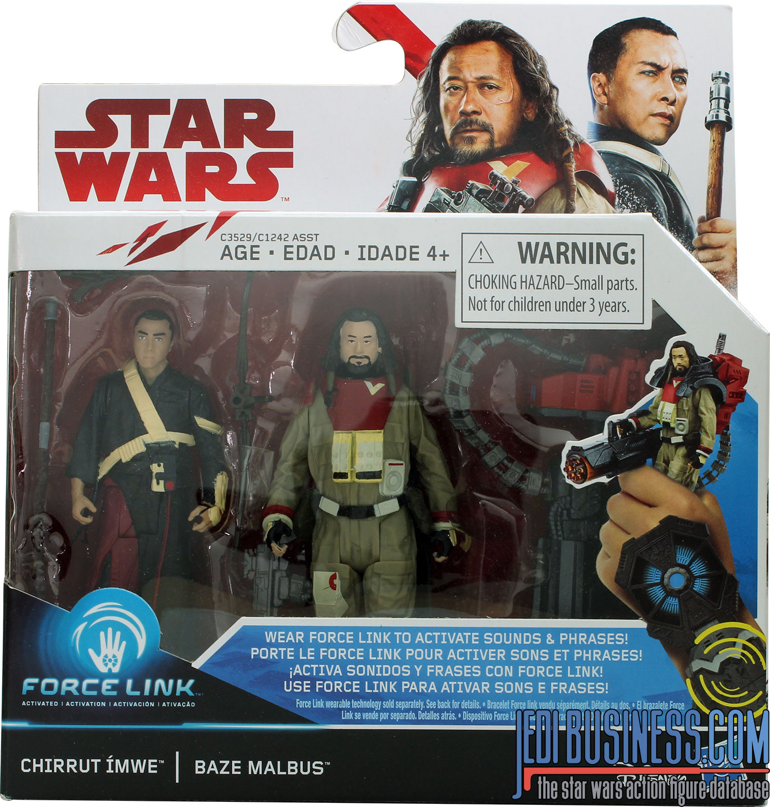 Baze Malbus 2-Pack #3 With Chirrut Îmwe