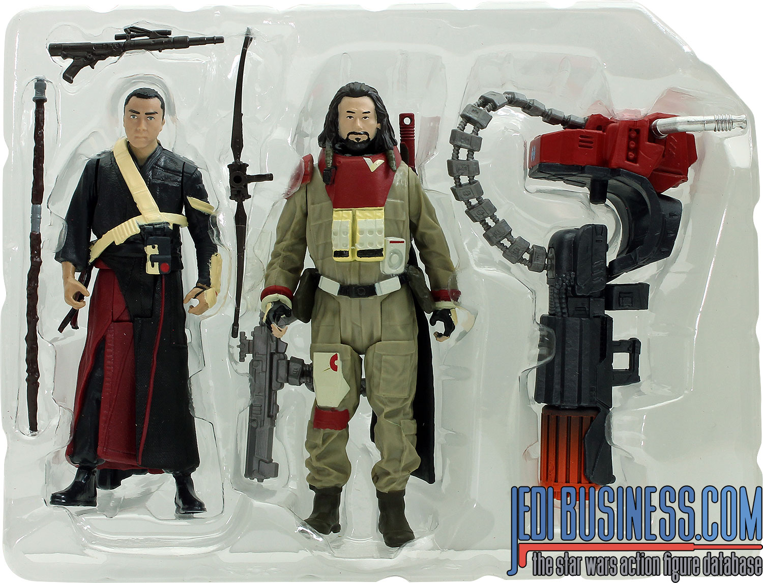 Baze Malbus 2-Pack #3 With Chirrut Îmwe
