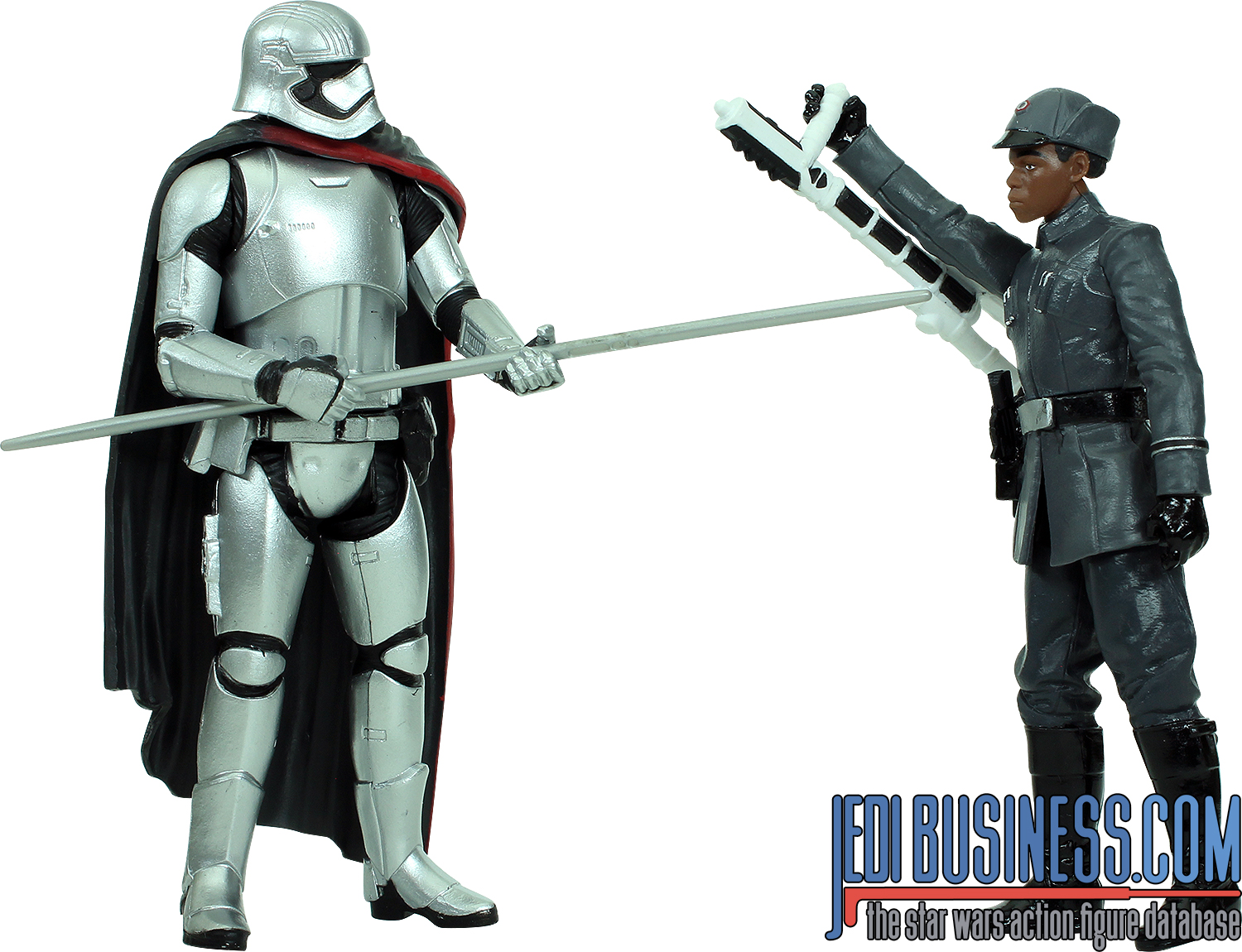 Captain Phasma 2-Pack #5 With Finn (First Order Disguise)