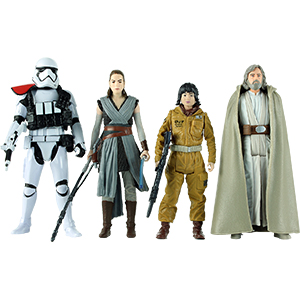 Luke Skywalker Kohl's 4-Pack