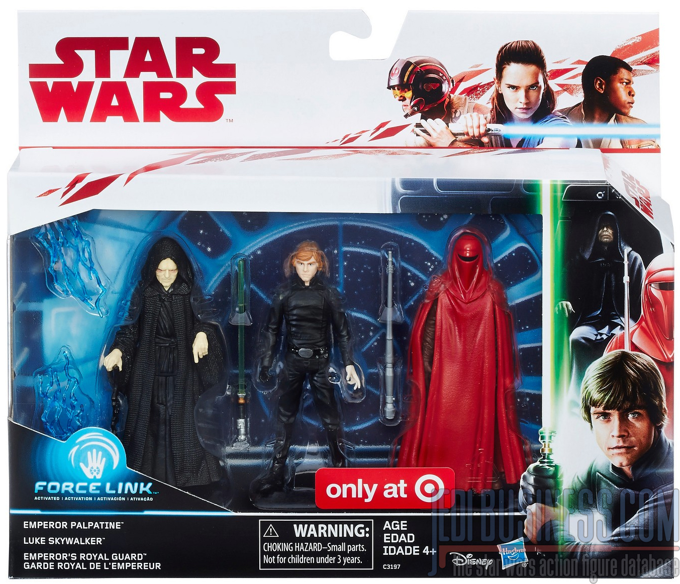 Palpatine (Darth Sidious) Target 3-Pack