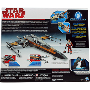 Poe Dameron With X-Wing Fighter