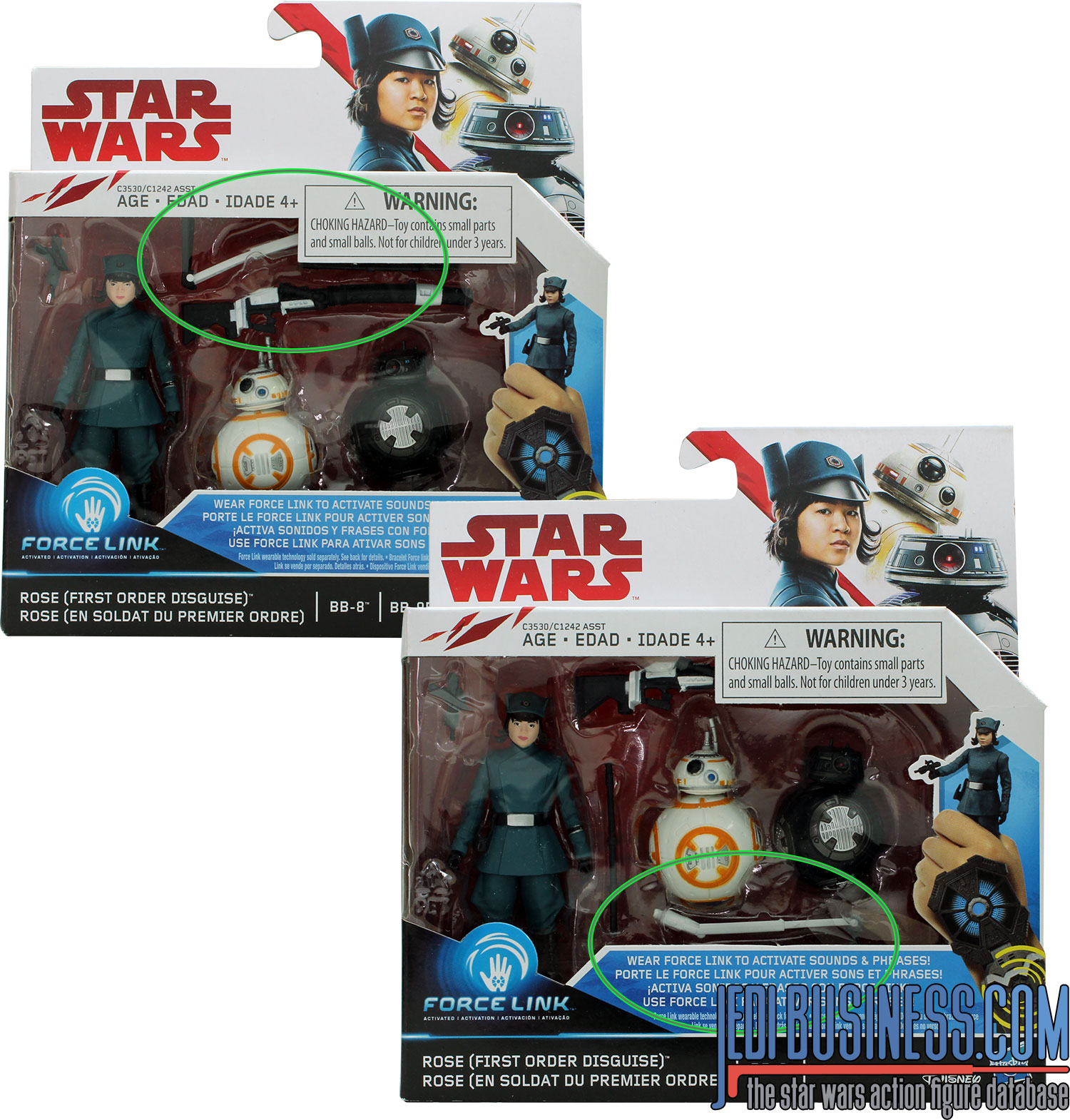 BB-8 2-Pack #4 With Rose, BB-9e