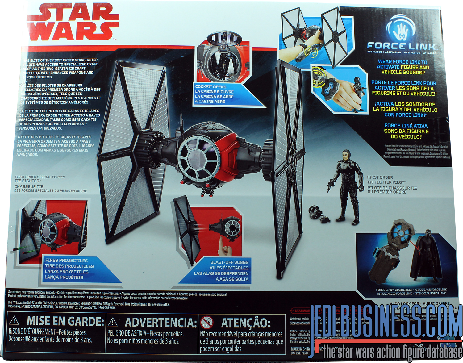 Tie Fighter Pilot With Tie Fighter