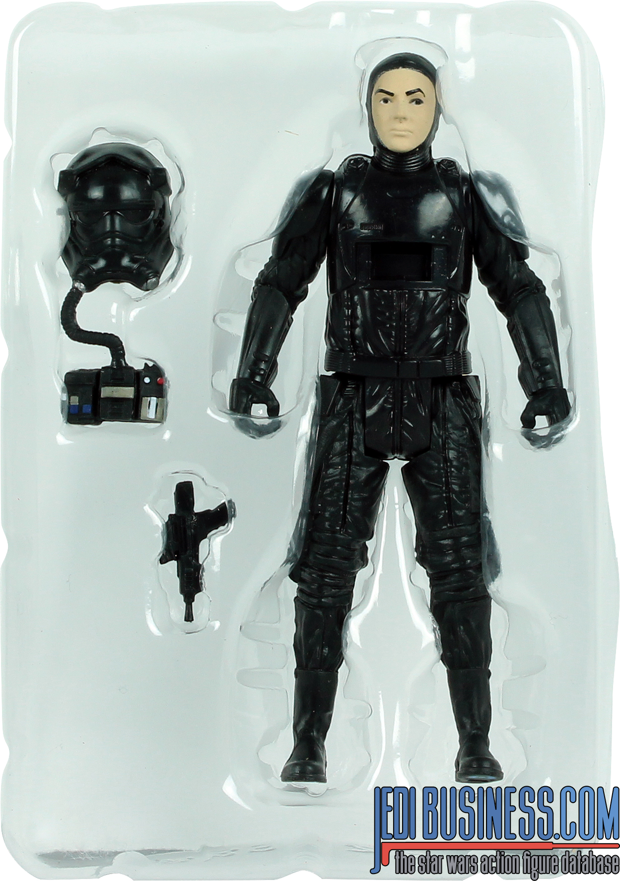 Tie Fighter Pilot With Tie Fighter