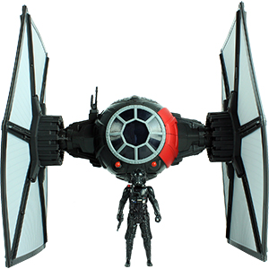 Tie Fighter Pilot With Tie Fighter