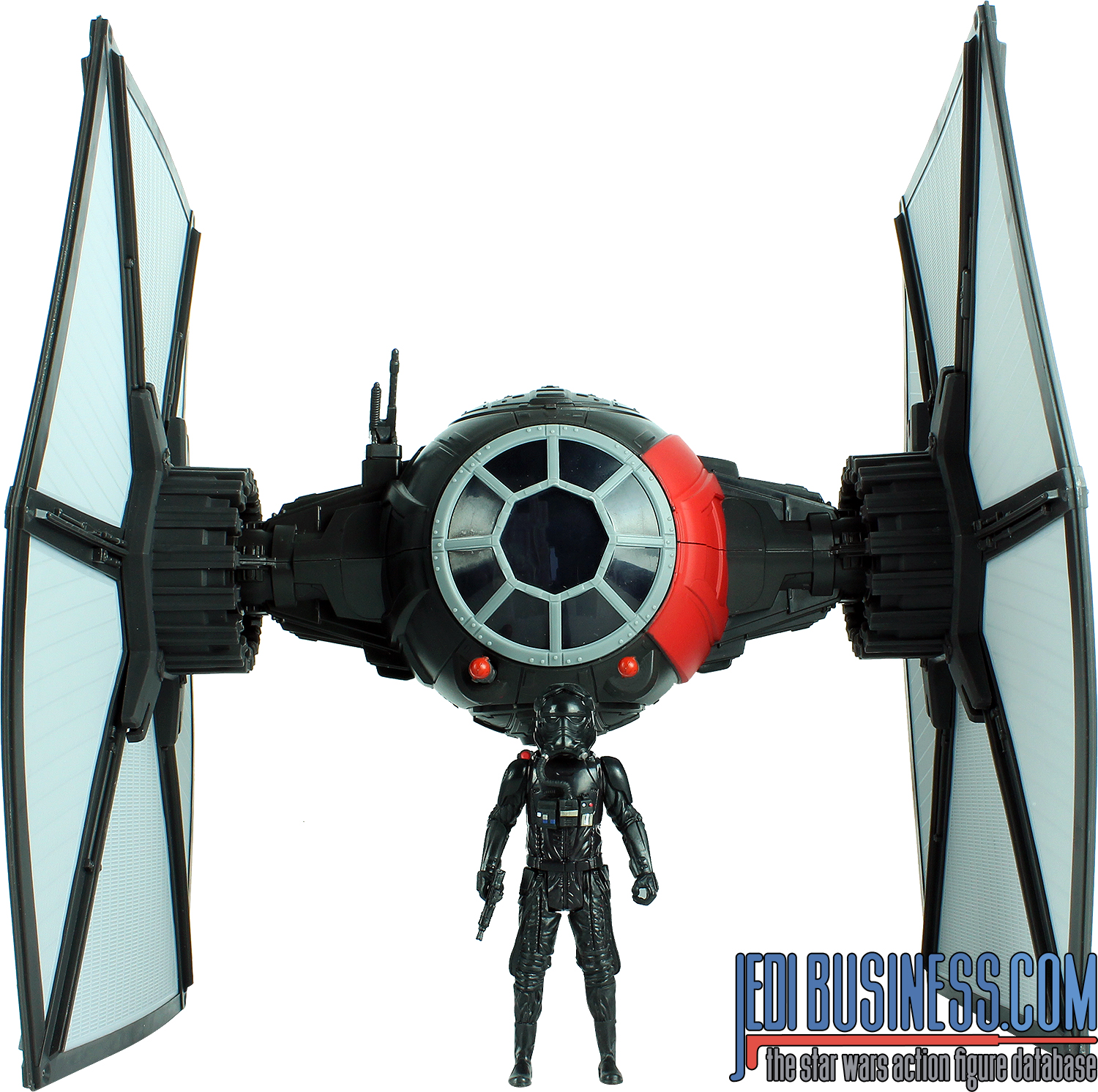 Tie Fighter Pilot With Tie Fighter