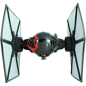 Tie Fighter Pilot With Tie Fighter