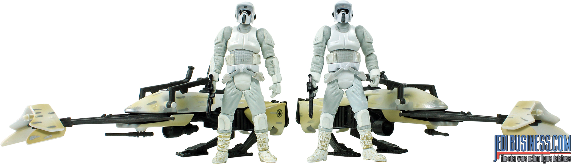 Biker Scout Hoth Speeder Bike Patrol 2-pack