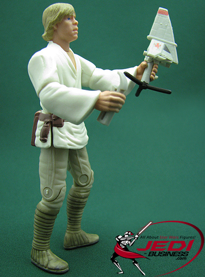 Luke Skywalker With T-16 Skyhopper Model The Power Of The Force