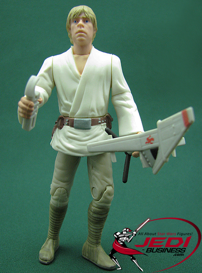 Luke Skywalker With T-16 Skyhopper Model The Power Of The Force