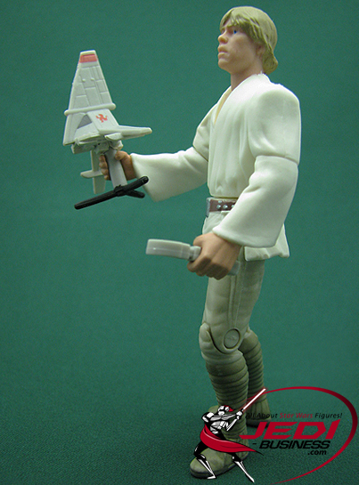 Luke Skywalker With T-16 Skyhopper Model The Power Of The Force