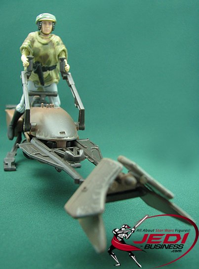 Princess Leia Organa With Speeder Bike The Power Of The Force