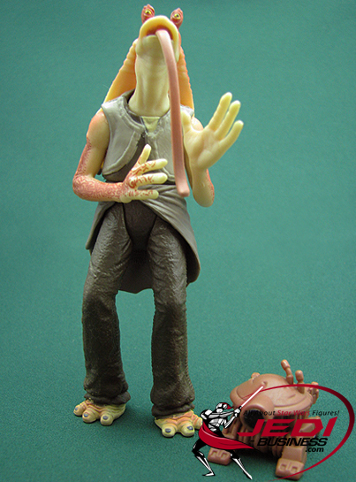 Jar Jar Binks figure, potjbasic